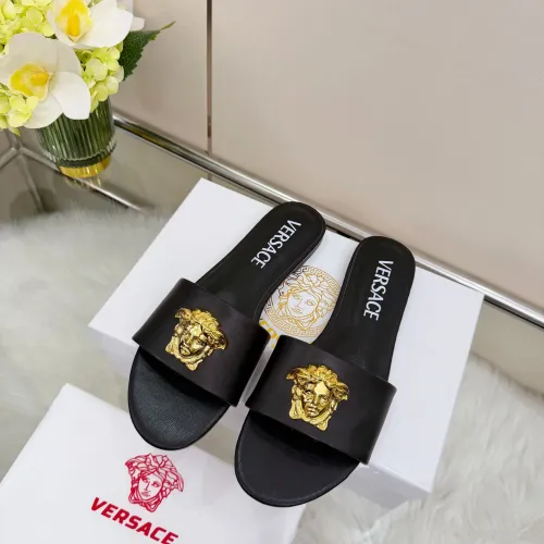 Versace Slippers For Women #1432228 $82.00 USD, Wholesale Replica Versace Slippers