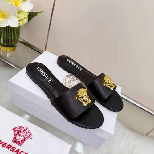 Replica Versace Slippers For Women #1432228 $82.00 USD for Wholesale