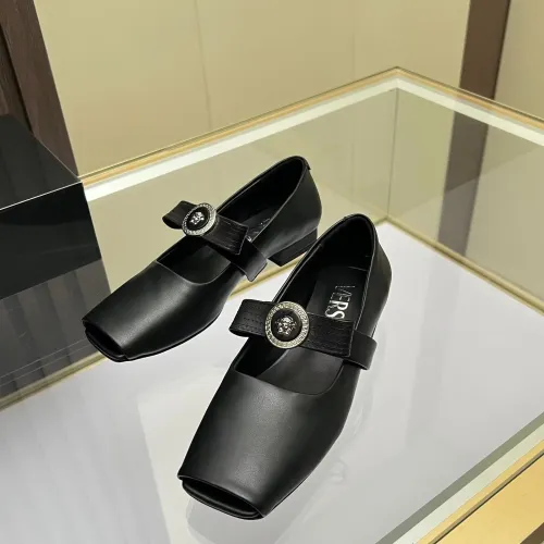 Versace Flat Shoes For Women #1432230 $82.00 USD, Wholesale Replica Versace Flat Shoes