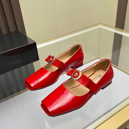 Versace Flat Shoes For Women #1432231 $82.00 USD, Wholesale Replica Versace Flat Shoes
