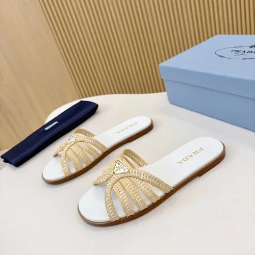 Prada Slippers For Women #1432279 $88.00 USD, Wholesale Replica Prada Slippers
