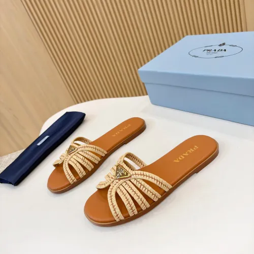 Prada Slippers For Women #1432280 $88.00 USD, Wholesale Replica Prada Slippers