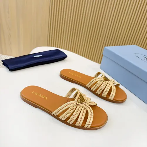Replica Prada Slippers For Women #1432280 $88.00 USD for Wholesale