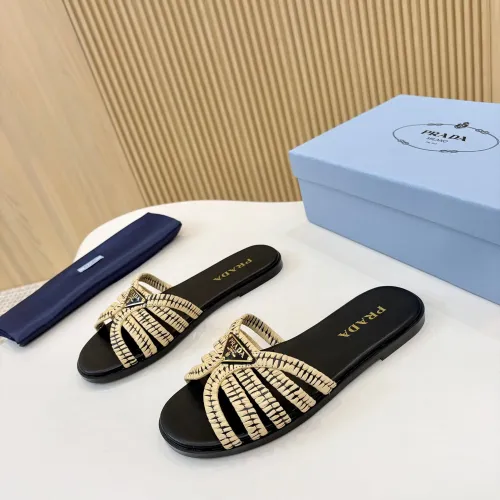 Prada Slippers For Women #1432283 $88.00 USD, Wholesale Replica Prada Slippers
