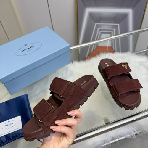 Replica Prada Slippers For Women #1432286 $96.00 USD for Wholesale