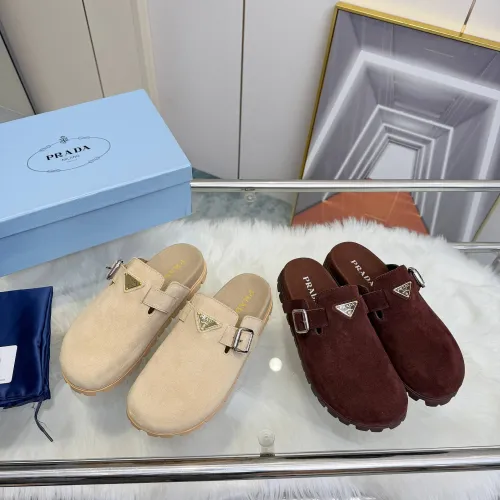 Replica Prada Slippers For Women #1432287 $96.00 USD for Wholesale