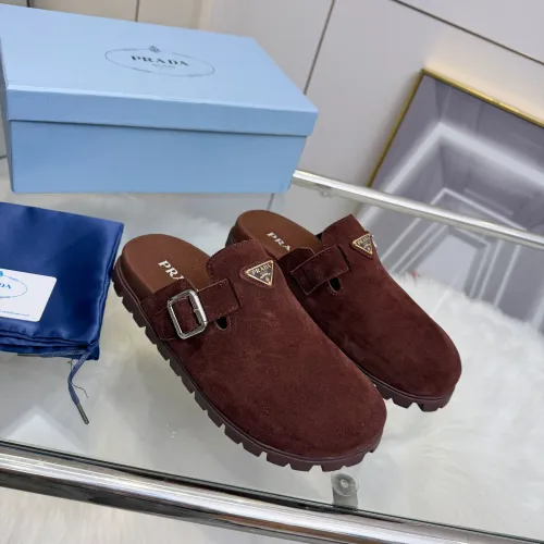Prada Slippers For Women #1432288 $96.00 USD, Wholesale Replica Prada Slippers