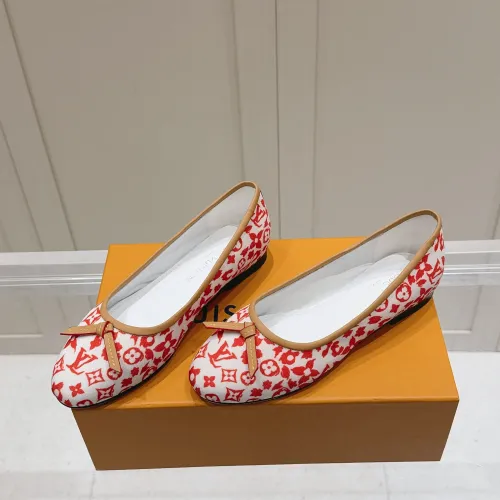Louis Vuitton Flat Shoes For Women #1432297 $108.00 USD, Wholesale Replica Louis Vuitton Flat Shoes