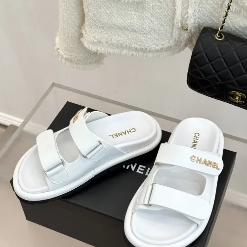 Chanel Slippers For Women #1432314 $98.00 USD, Wholesale Replica Chanel Slippers