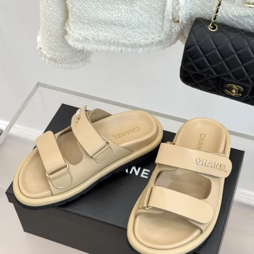 Chanel Slippers For Women #1432315 $98.00 USD, Wholesale Replica Chanel Slippers