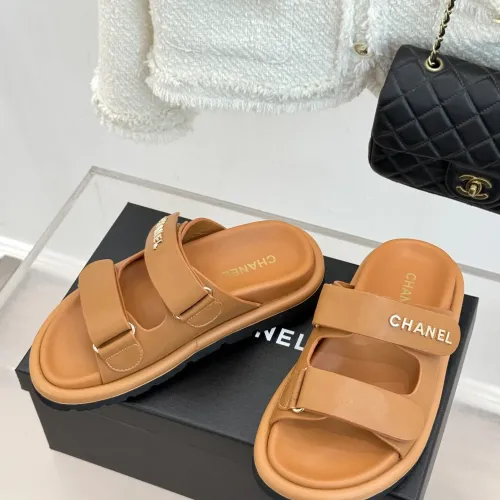 Chanel Slippers For Women #1432316 $98.00 USD, Wholesale Replica Chanel Slippers