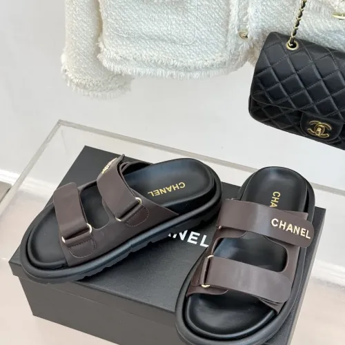 Chanel Slippers For Women #1432317 $98.00 USD, Wholesale Replica Chanel Slippers