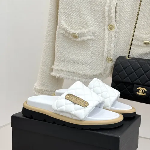 Chanel Slippers For Women #1432325 $92.00 USD, Wholesale Replica Chanel Slippers