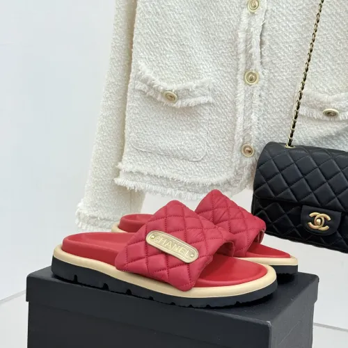 Chanel Slippers For Women #1432329 $92.00 USD, Wholesale Replica Chanel Slippers