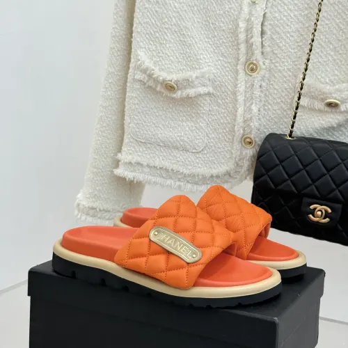 Chanel Slippers For Women #1432330 $92.00 USD, Wholesale Replica Chanel Slippers
