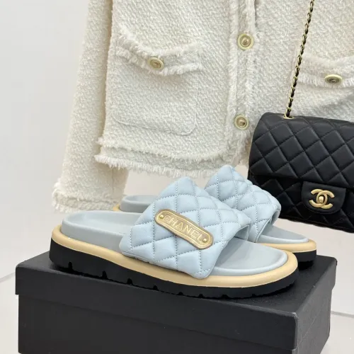 Chanel Slippers For Women #1432331 $92.00 USD, Wholesale Replica Chanel Slippers