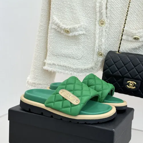 Chanel Slippers For Women #1432332 $92.00 USD, Wholesale Replica Chanel Slippers