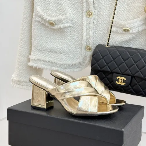 Chanel Slippers For Women #1432345 $100.00 USD, Wholesale Replica Chanel Slippers