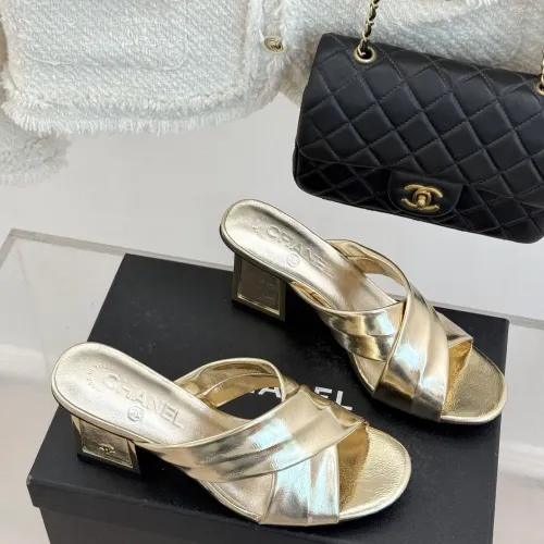 Replica Chanel Slippers For Women #1432345 $100.00 USD for Wholesale