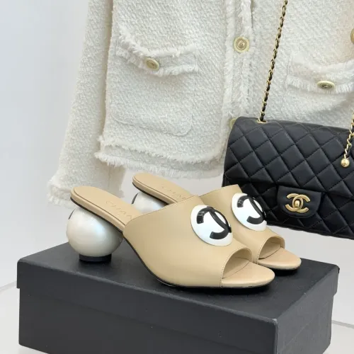 Chanel Slippers For Women #1432353 $102.00 USD, Wholesale Replica Chanel Slippers