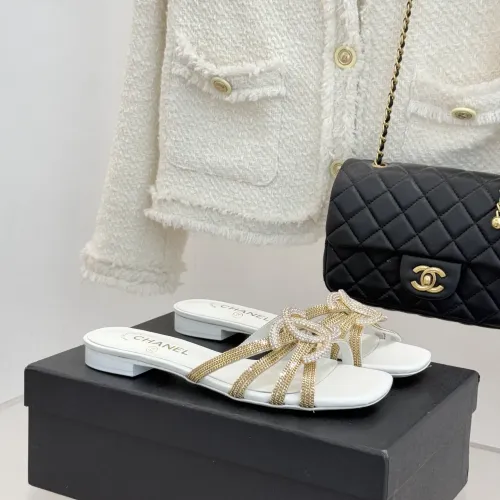 Chanel Slippers For Women #1432387 $108.00 USD, Wholesale Replica Chanel Slippers