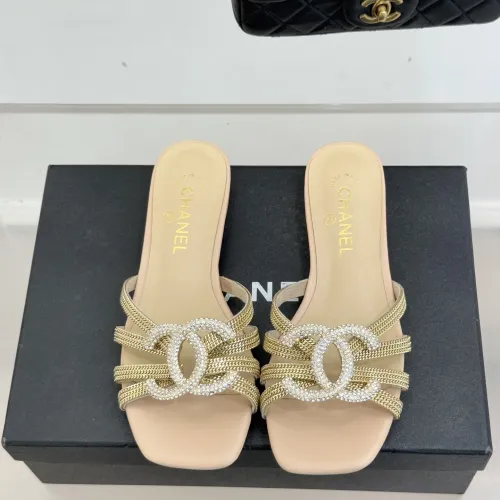 Replica Chanel Slippers For Women #1432388 $108.00 USD for Wholesale