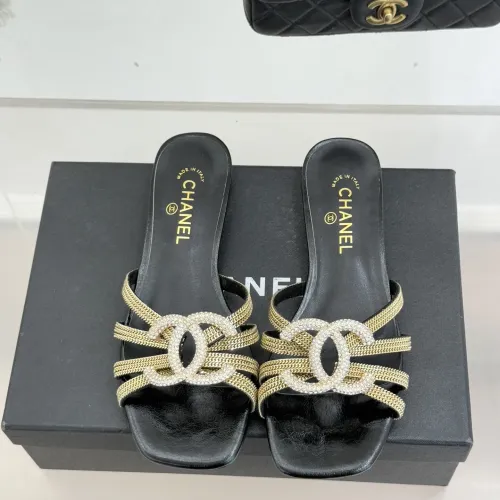 Replica Chanel Slippers For Women #1432389 $108.00 USD for Wholesale