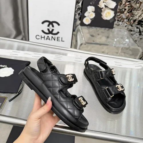 Replica Chanel Sandal For Women #1432442 $108.00 USD for Wholesale
