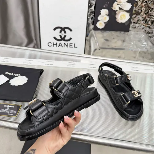 Replica Chanel Sandal For Women #1432442 $108.00 USD for Wholesale
