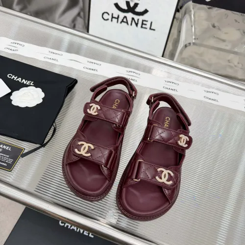Replica Chanel Sandal For Women #1432443 $108.00 USD for Wholesale