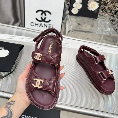 Replica Chanel Sandal For Women #1432443 $108.00 USD for Wholesale