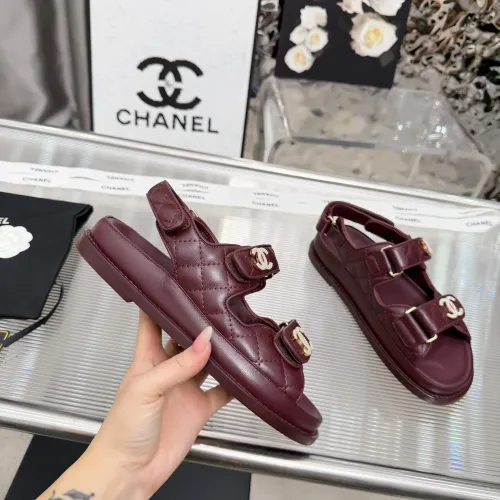 Replica Chanel Sandal For Women #1432443 $108.00 USD for Wholesale