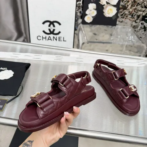 Replica Chanel Sandal For Women #1432443 $108.00 USD for Wholesale