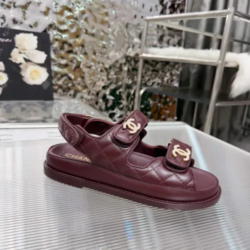 Replica Chanel Sandal For Women #1432443 $108.00 USD for Wholesale