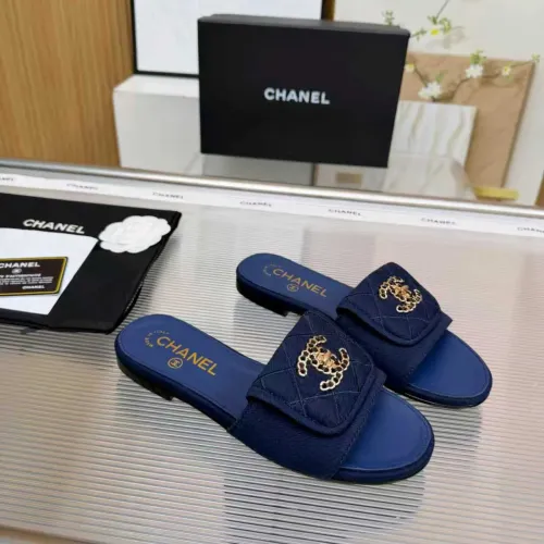 Replica Chanel Slippers For Women #1432458 $85.00 USD for Wholesale