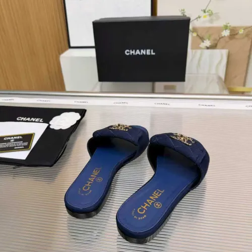 Replica Chanel Slippers For Women #1432458 $85.00 USD for Wholesale