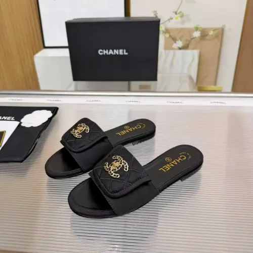 Chanel Slippers For Women #1432459 $85.00 USD, Wholesale Replica Chanel Slippers
