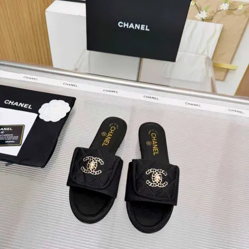 Replica Chanel Slippers For Women #1432459 $85.00 USD for Wholesale