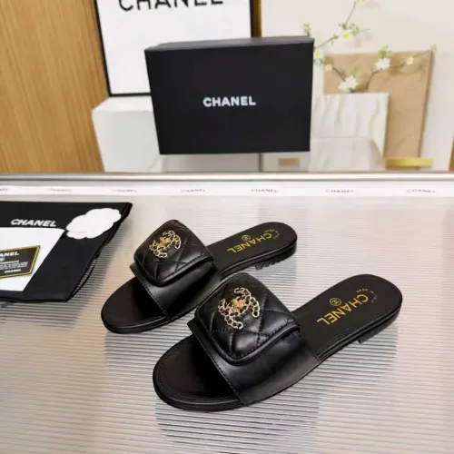 Chanel Slippers For Women #1432460 $85.00 USD, Wholesale Replica Chanel Slippers
