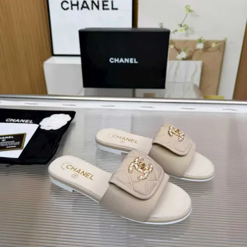 Chanel Slippers For Women #1432461 $85.00 USD, Wholesale Replica Chanel Slippers