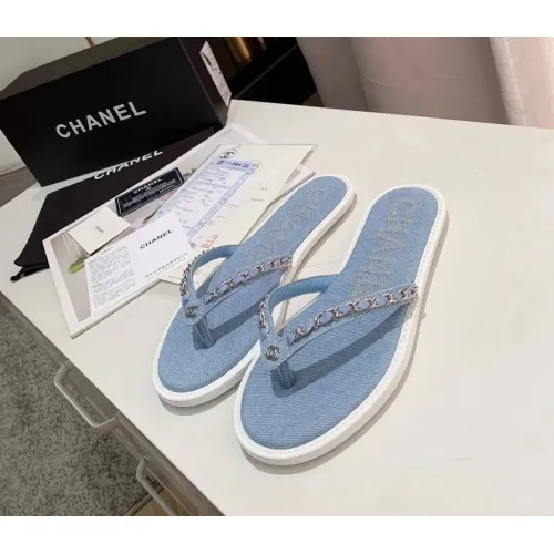Chanel Slippers For Women #1432462 $60.00 USD, Wholesale Replica Chanel Slippers