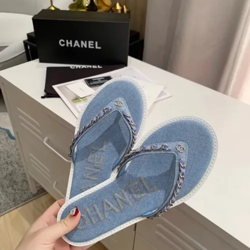Replica Chanel Slippers For Women #1432462 $60.00 USD for Wholesale
