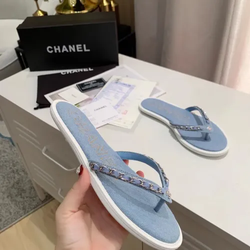 Replica Chanel Slippers For Women #1432462 $60.00 USD for Wholesale