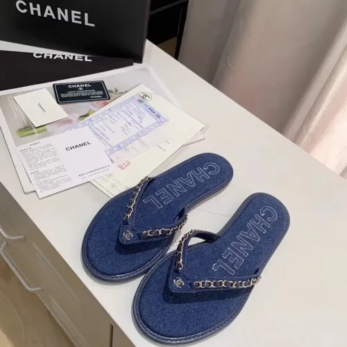 Replica Chanel Slippers For Women #1432463 $60.00 USD for Wholesale