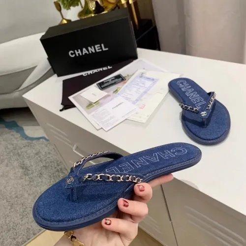 Replica Chanel Slippers For Women #1432463 $60.00 USD for Wholesale