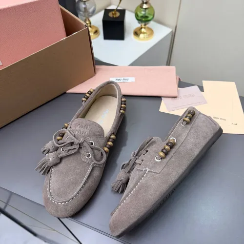 MIU MIU Casual Shoes For Women #1432479 $92.00 USD, Wholesale Replica MIU MIU Casual Shoes