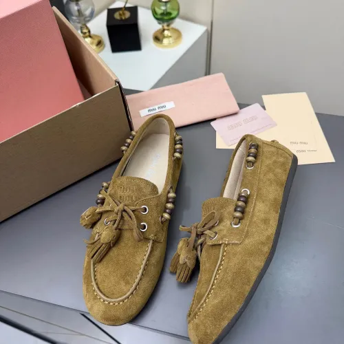 MIU MIU Casual Shoes For Women #1432480 $92.00 USD, Wholesale Replica MIU MIU Casual Shoes