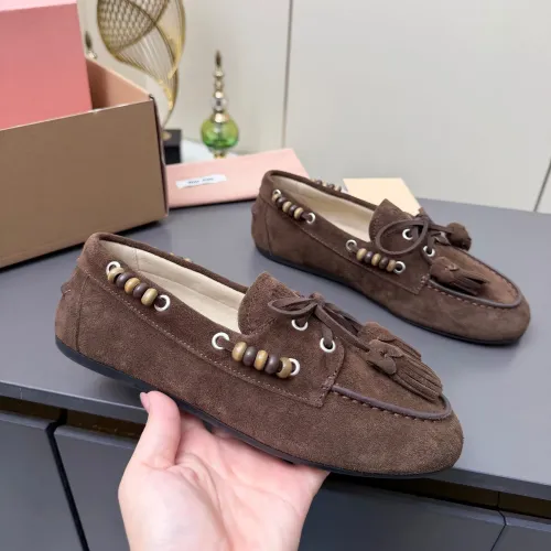 Replica MIU MIU Casual Shoes For Women #1432482 $92.00 USD for Wholesale