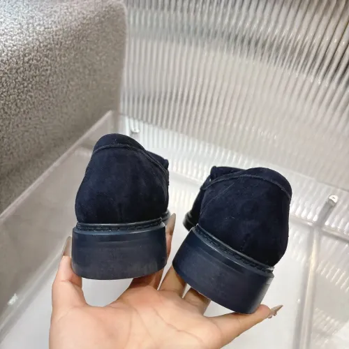 Replica Chanel Leather Shoes For Women #1432496 $92.00 USD for Wholesale