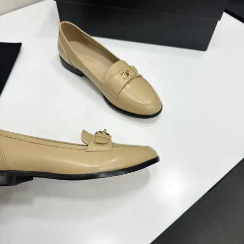 Replica Chanel Leather Shoes For Women #1432498 $112.00 USD for Wholesale